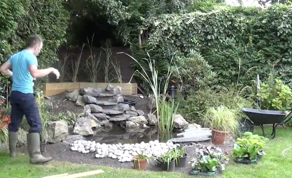 Adding an edge to a pond