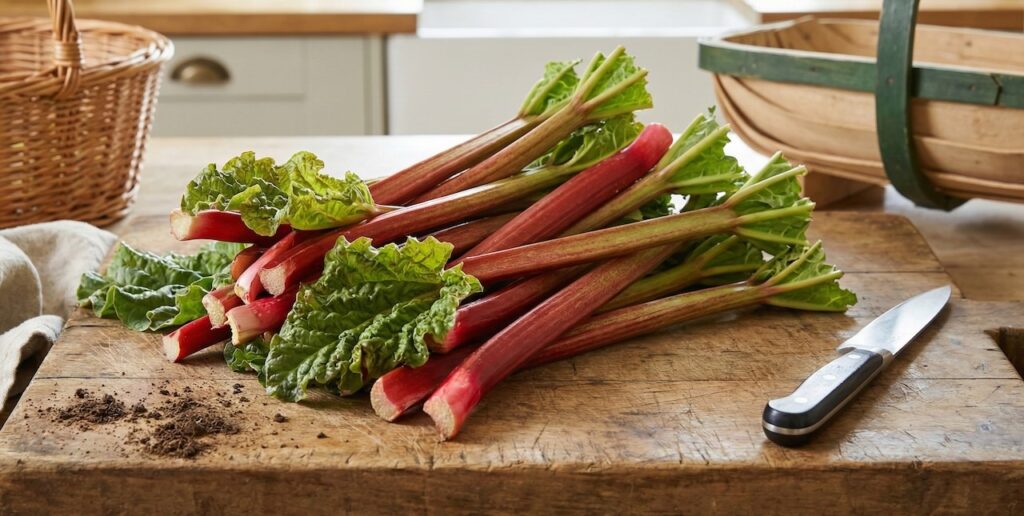 Rhubarb forcing