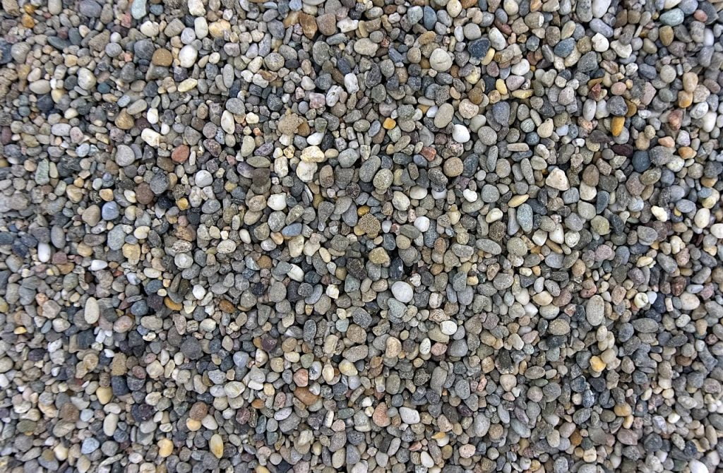 Gravel for mulching