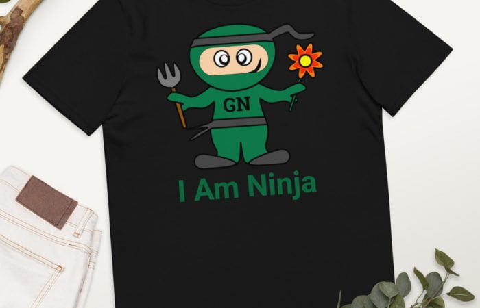 Garden Ninja t shirt merchandise