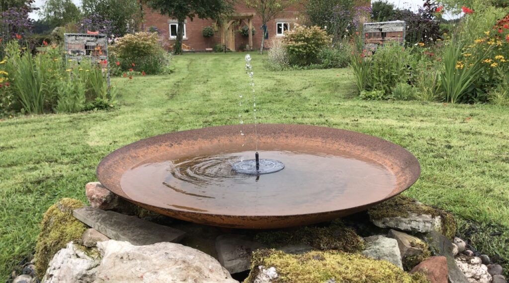 A simple water feature