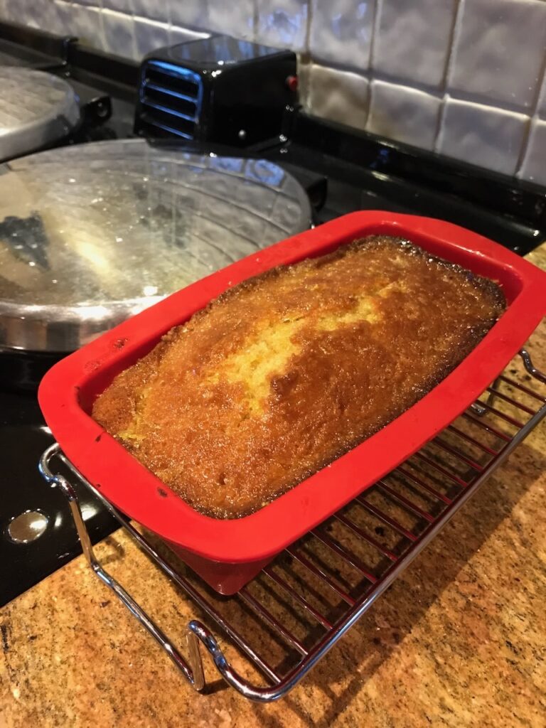 Lemon and courgette cake