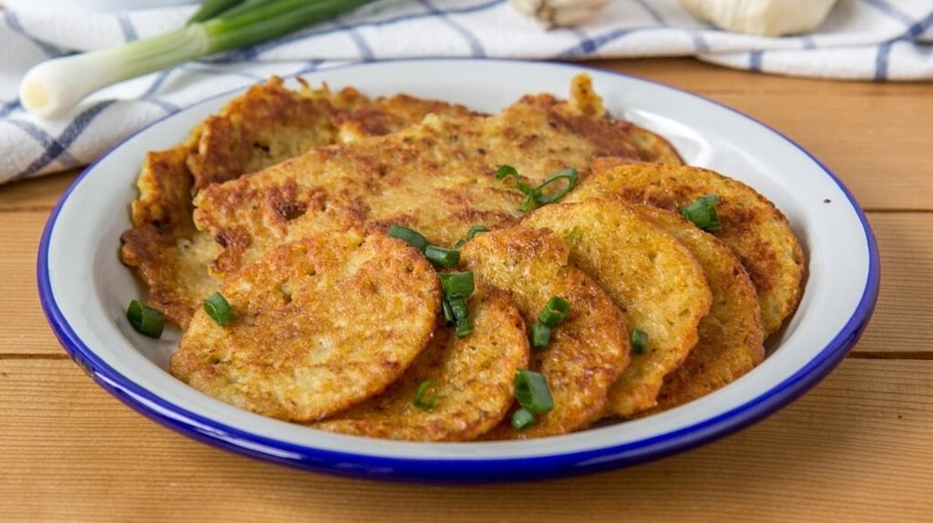 Fritter from courgette