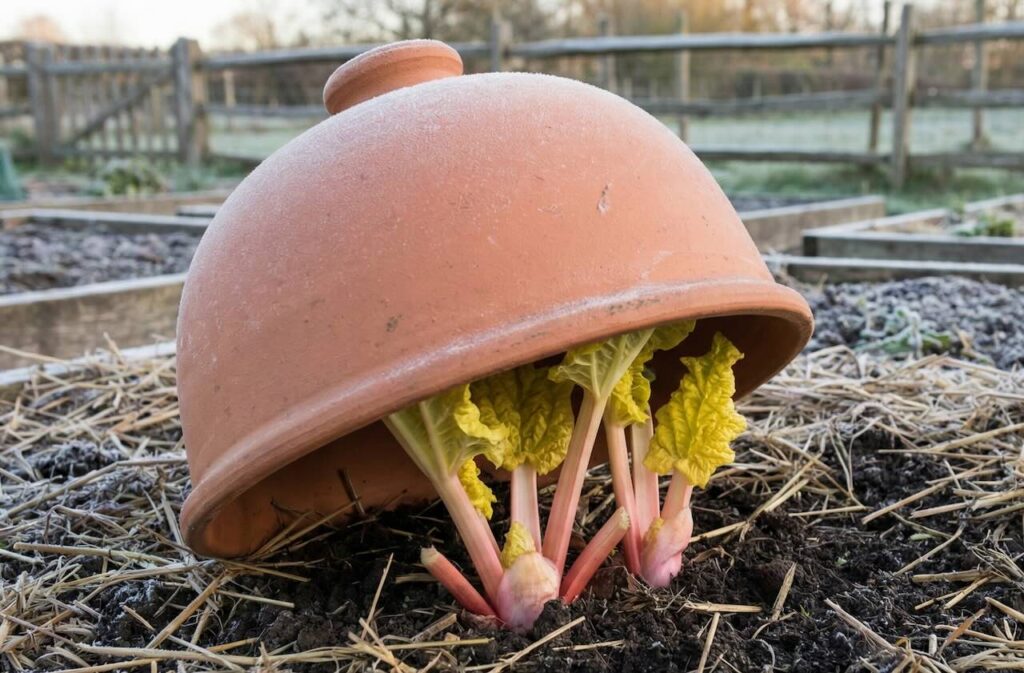 Forcing rhubarb
