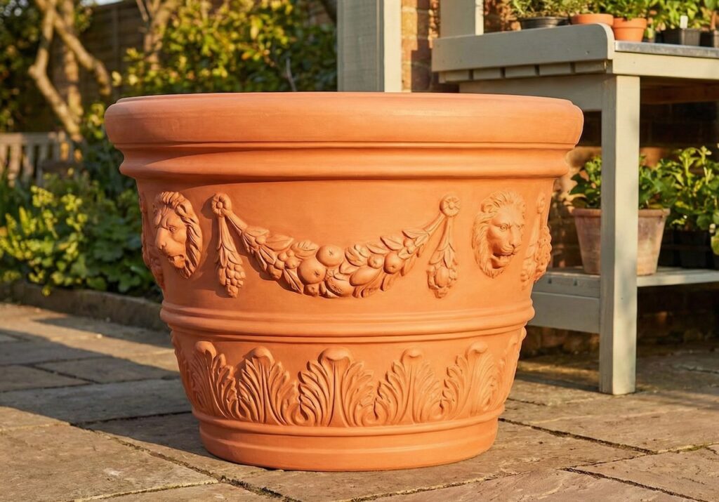 Frost proof terracotta