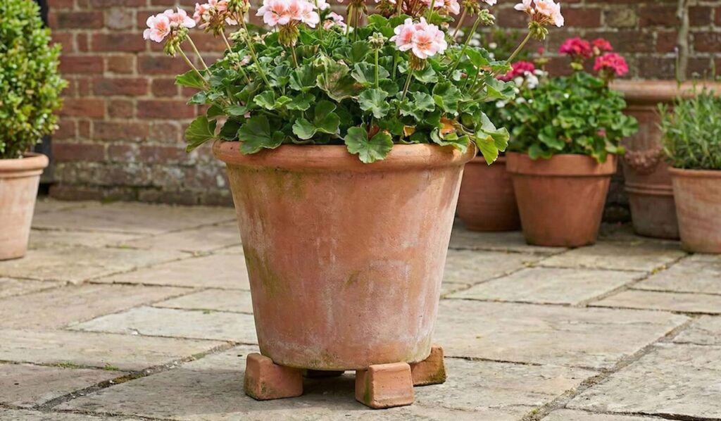 Pot feet for plant pots